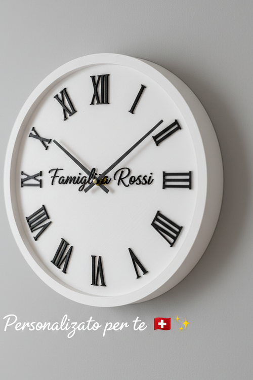 Orologio da parete personalizzato 3D