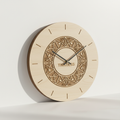 Orologio in legno personalizzato con incisione laser