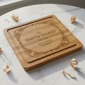 Tagliere in legno personalizzato con incisione laser